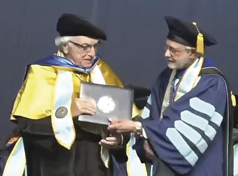 Dr José Jalife named Doctor Honoris Causa in Sciences by the Upstate Medical University of Syracuse.