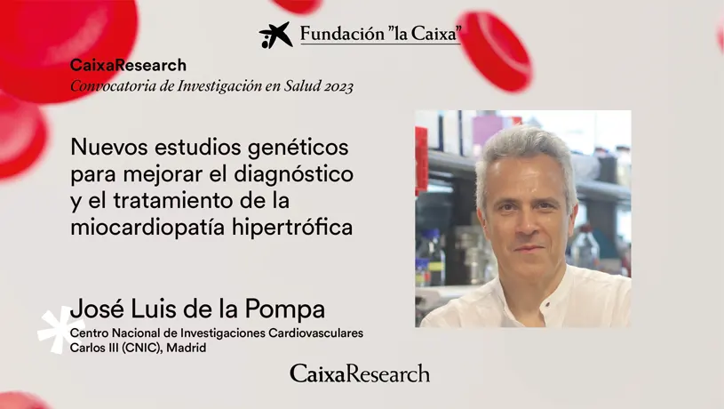 Tres Proyectos del CNIC seleccionados en la convocatoria 	“Proyectos de Investigación en Salud 2023” de la Fundación ”la Caixa”