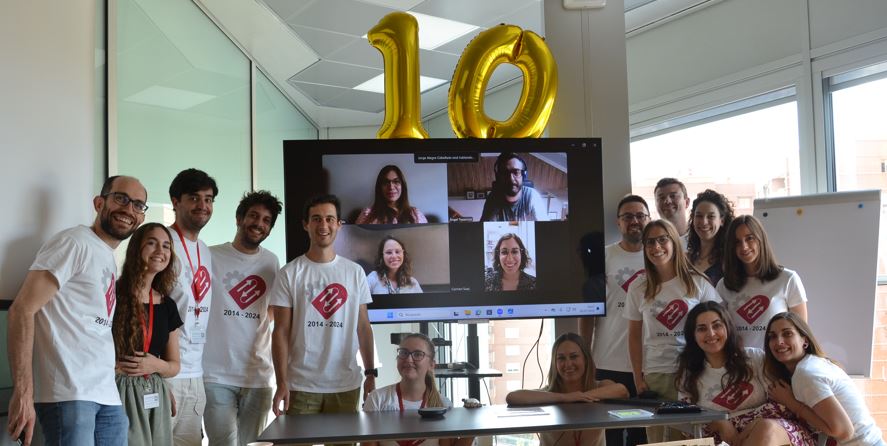 July 2024. Celebrating 10 years of the lab. Happy birthday!